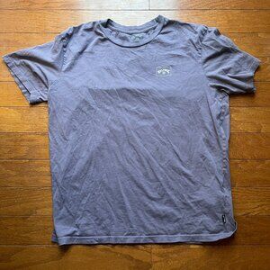 Billabong Men's Large Shirt Short Sleeve Tee T-Shirt Blue Gray Color Premium